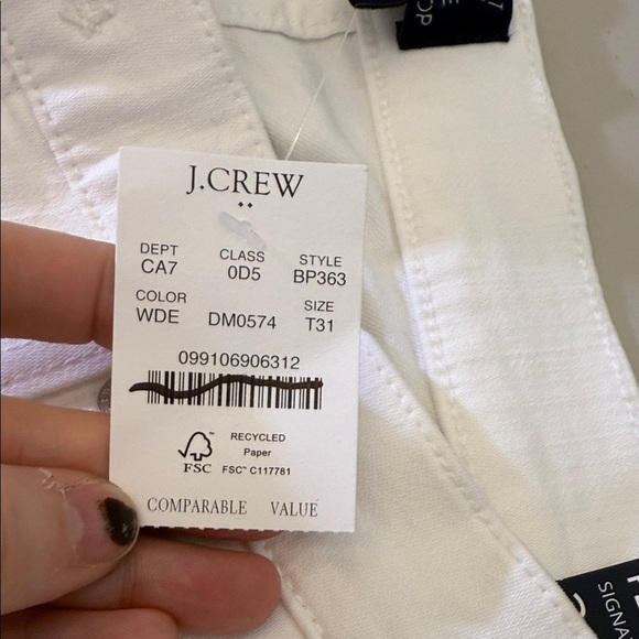 J. Crew Tall flare crop jean in signature stretch Size 31 Tall - Picture 6 of 13